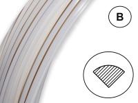 Сварочный пруток ПЭНД белый (профиль В)