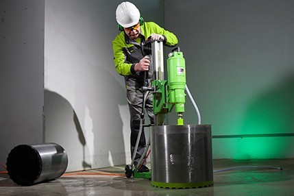 алмазные сверлильные установки