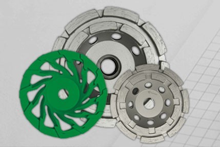 алмазные шлифовальные тарелки