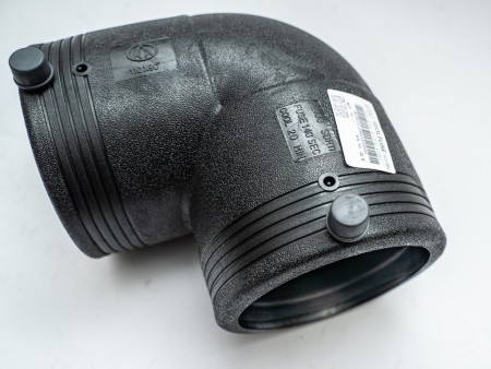 Отвод электросварной 90° PN16 SDR11 PE100 D225 Отвод электросварной 90° PN16 SDR11 PE100 D225