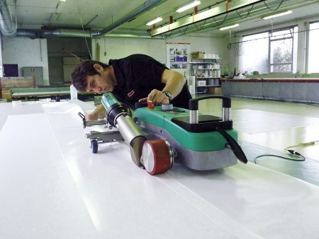 Сварочный автомат горячего воздуха VARIANT T1 - применение