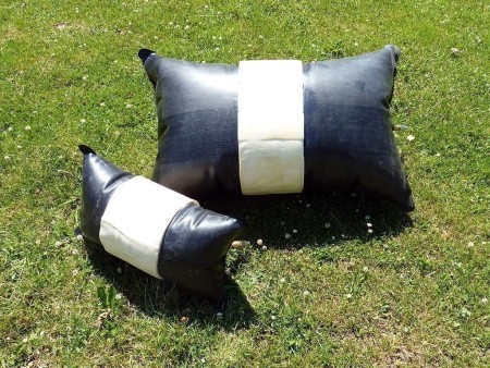 Пневматическое заглушающее перекрытие LAMPE(для нефтепродукта) тип NBR 1-400, 200-400 мм.